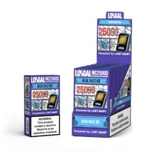 losgal mc 25k blue razz ice